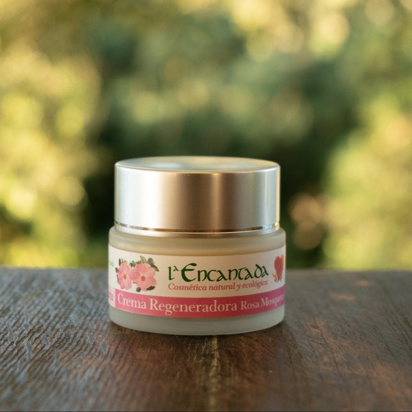 Crema Facial Regeneradora de Rosa Mosqueta y Ácido Hialurónico